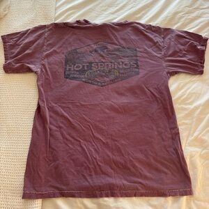 Comfort colors hot springs, north carolina t-shirt